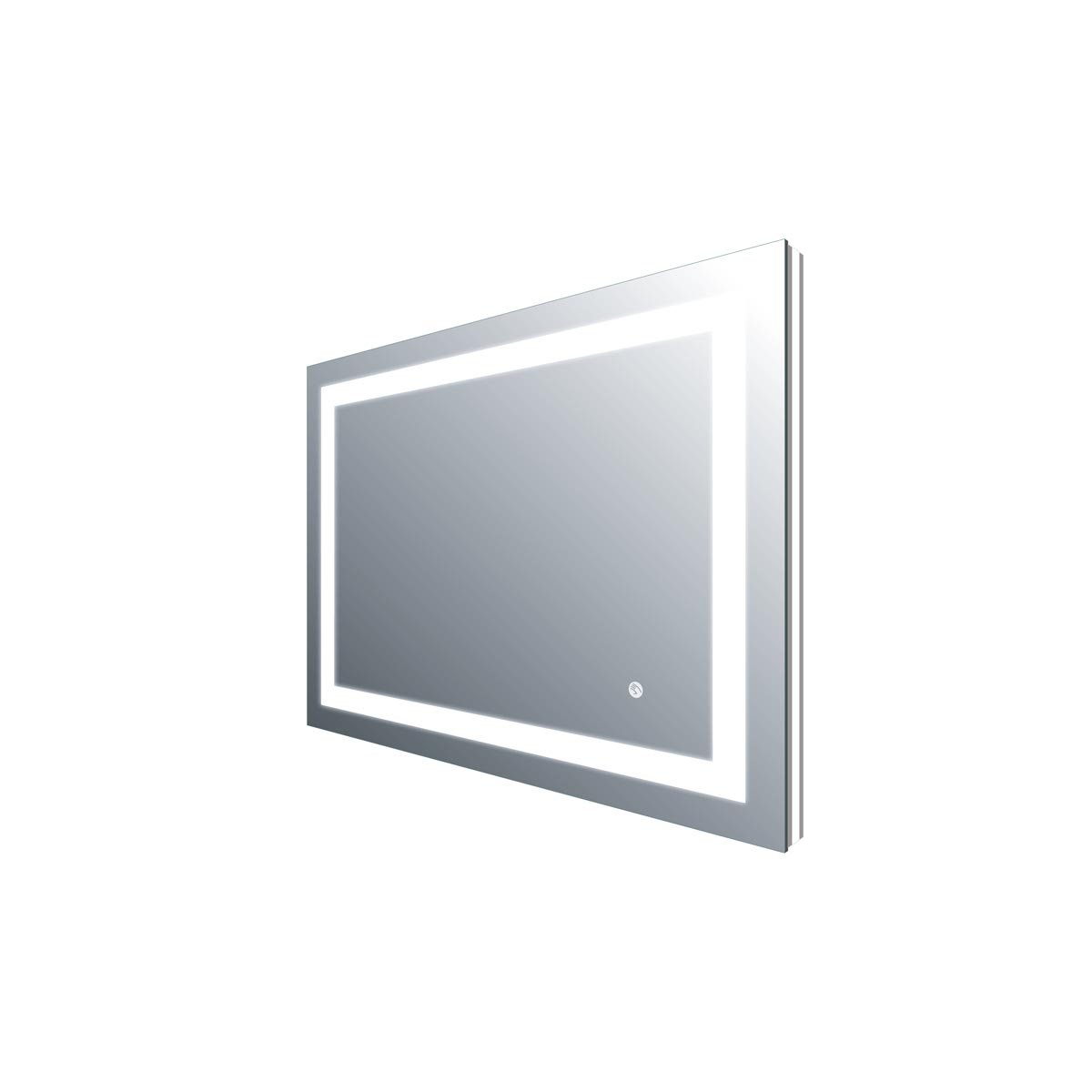 Feechi LED Backlit Mirror with White & Blue Light 800x600mm