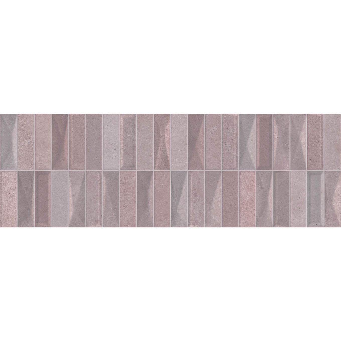 Passetto Rose Decor Gloss Ceramic Tile 600x200mm