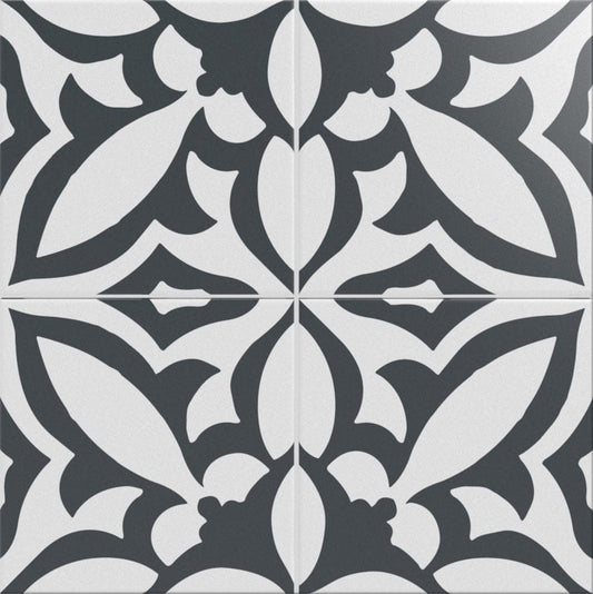 Cascais Mix 5 Matt Porcelain Tile 200x200mm