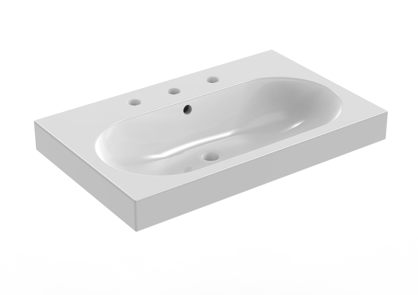 AUSTEN 73x45cm washbasin 3TH