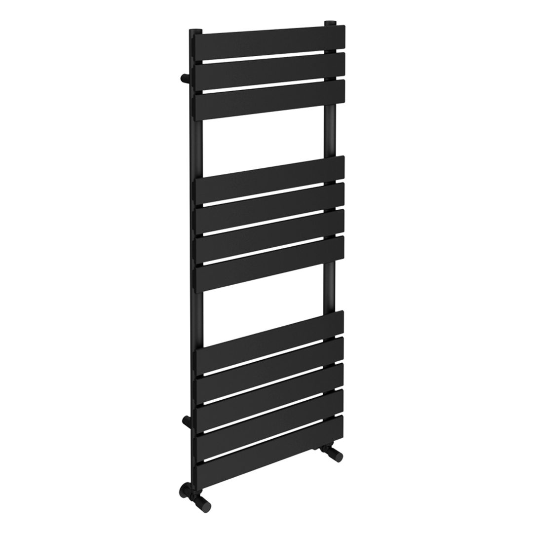 Elegant Haven Troon 500 X 1200 Anthracite Designer Towel Warmer