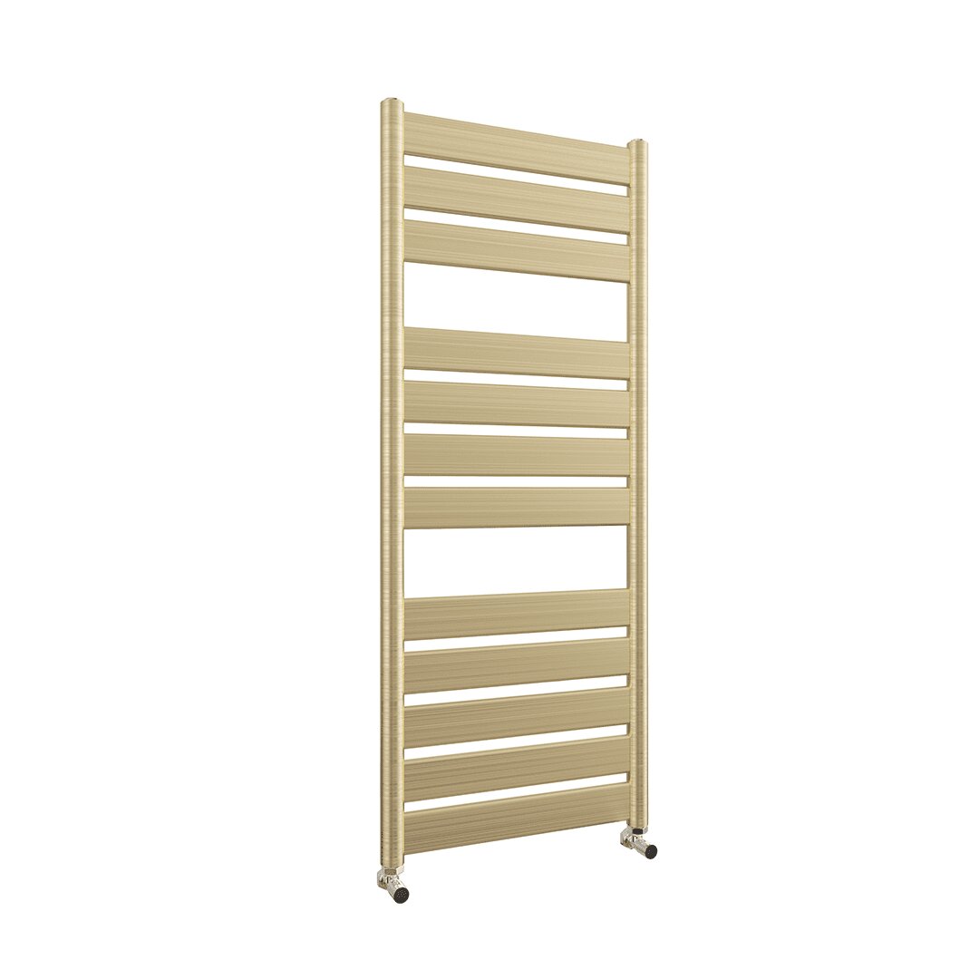 Elegant Haven Rona 500 X 1200 Brushed Brass Designer Towel Warmer 5