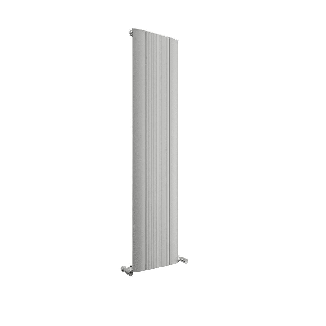 Elegant Haven Nevis 375 X 1800 Light Grey Designer Radiator