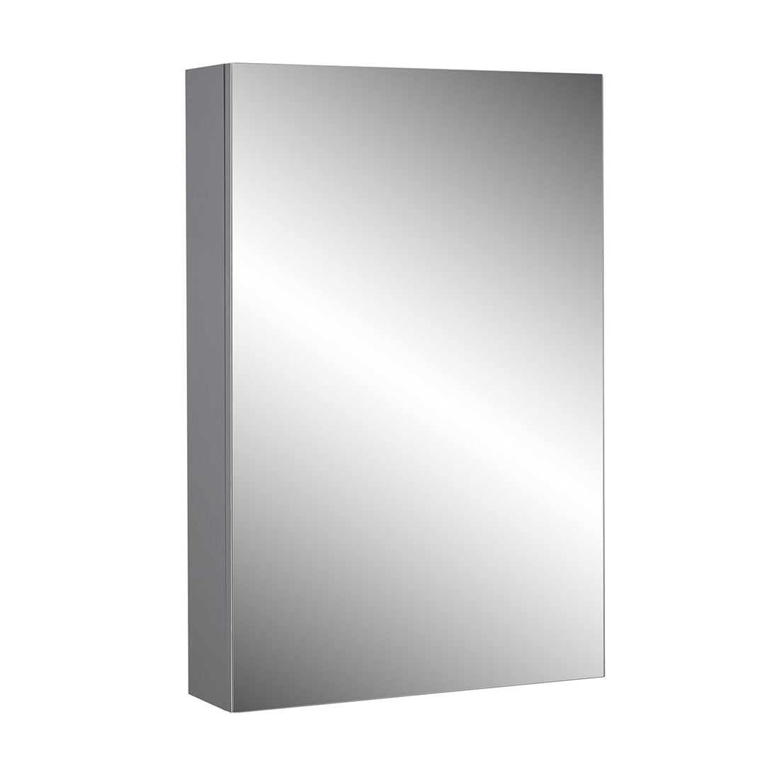 Elegant Haven Lomond 500mm 1 Door Matt Stone Bathroom Mirror Cabinet