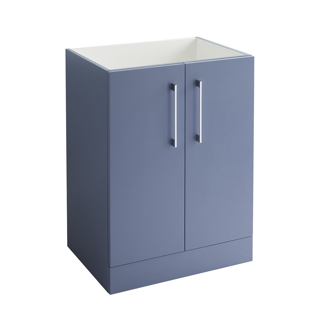 Elegant Haven Lomond 600 Floor Standing 2 Door Storm Blue Unit
