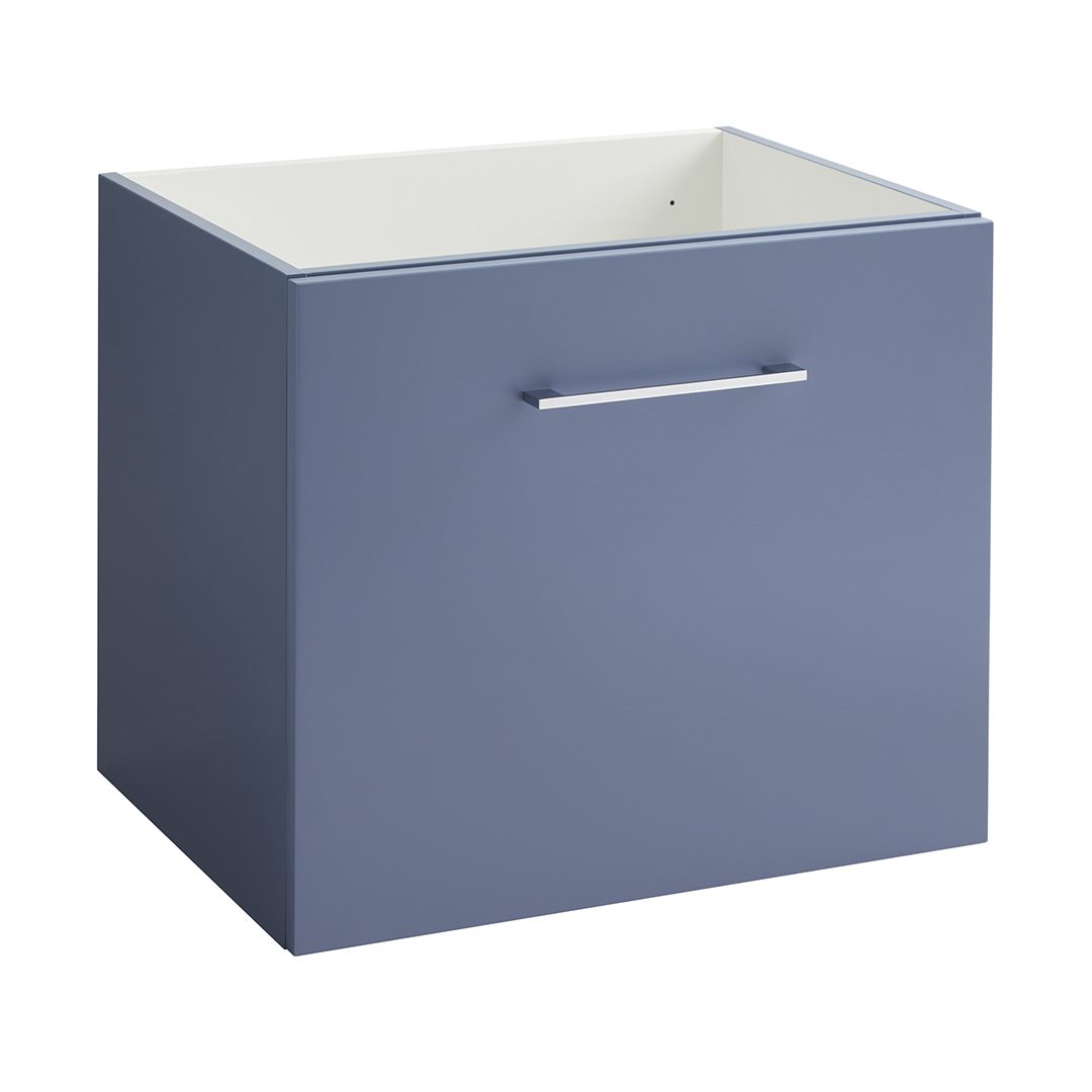 Elegant Haven Lomond 600 Wall Mounted 1 Drawer Storm Blue Unit