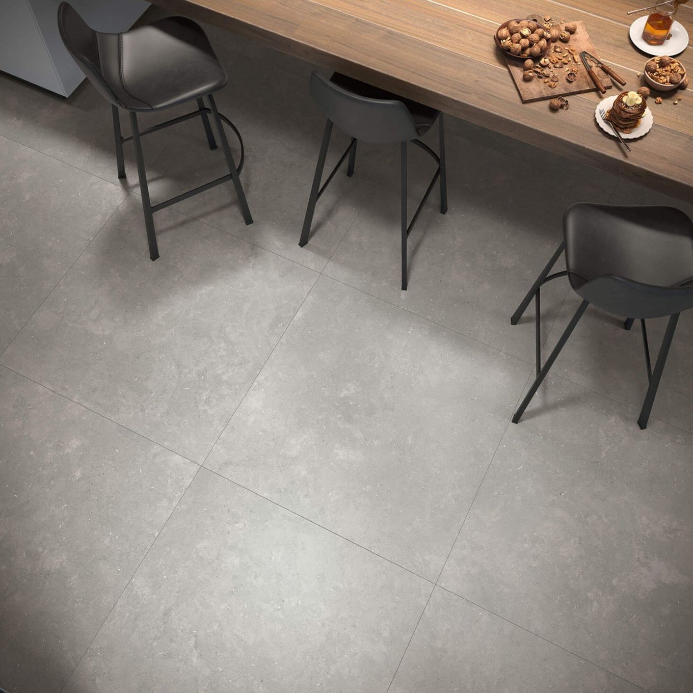 Idris Gris Matt Porcelain Tile 1000x1000mm