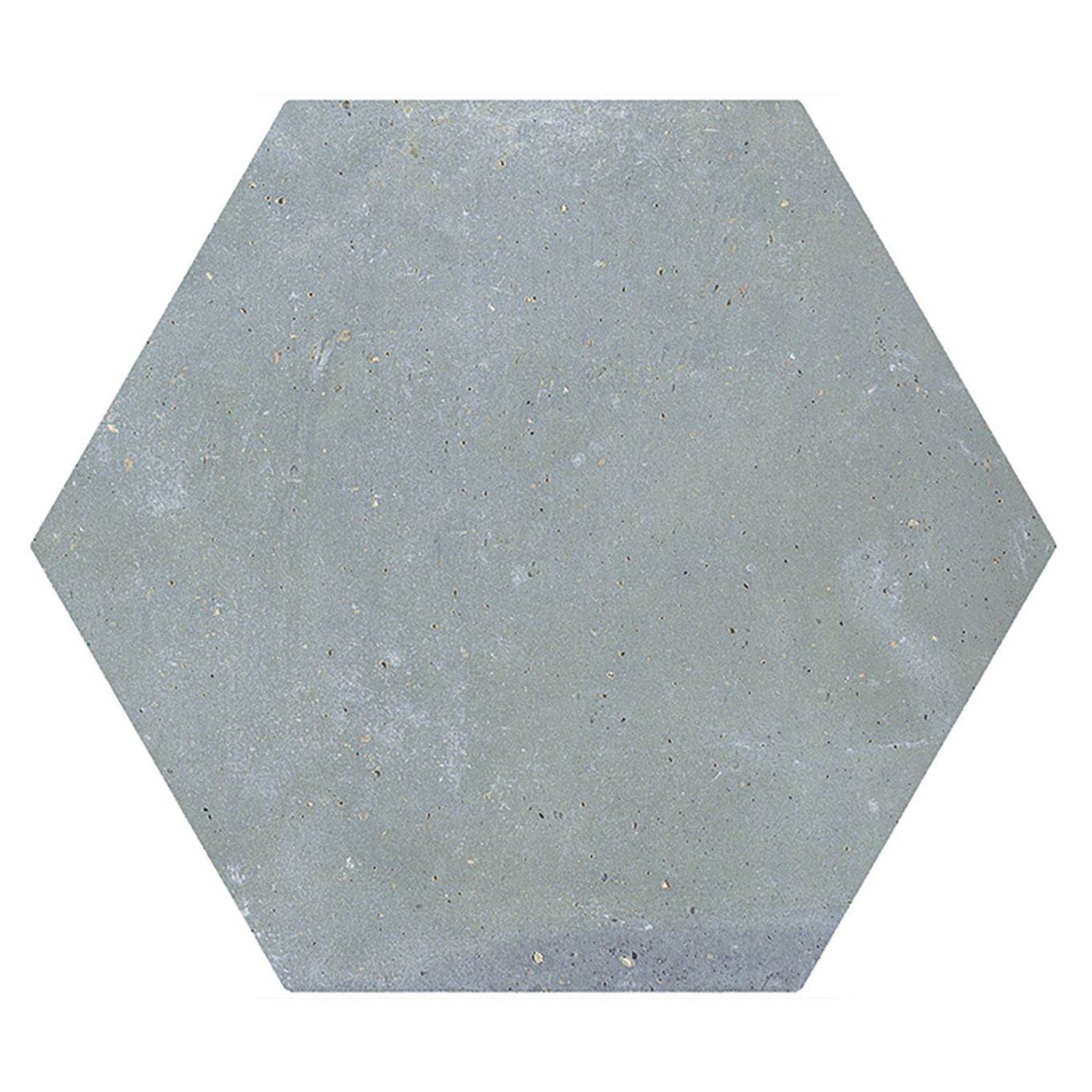 Terraza Blue Terracotta Matt Porcelain Hexagon Tile 240x200mm