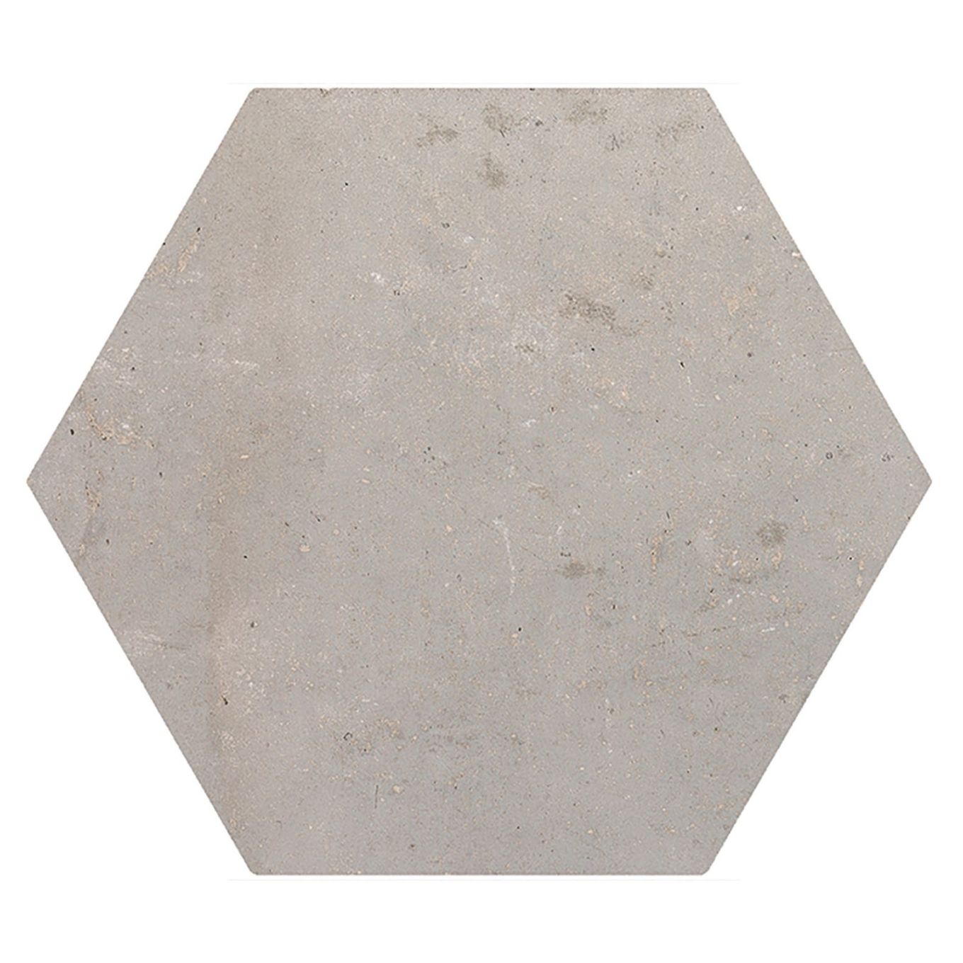 Terraza Grey Terracotta Matt Porcelain Hexagon Tile 240x200mm
