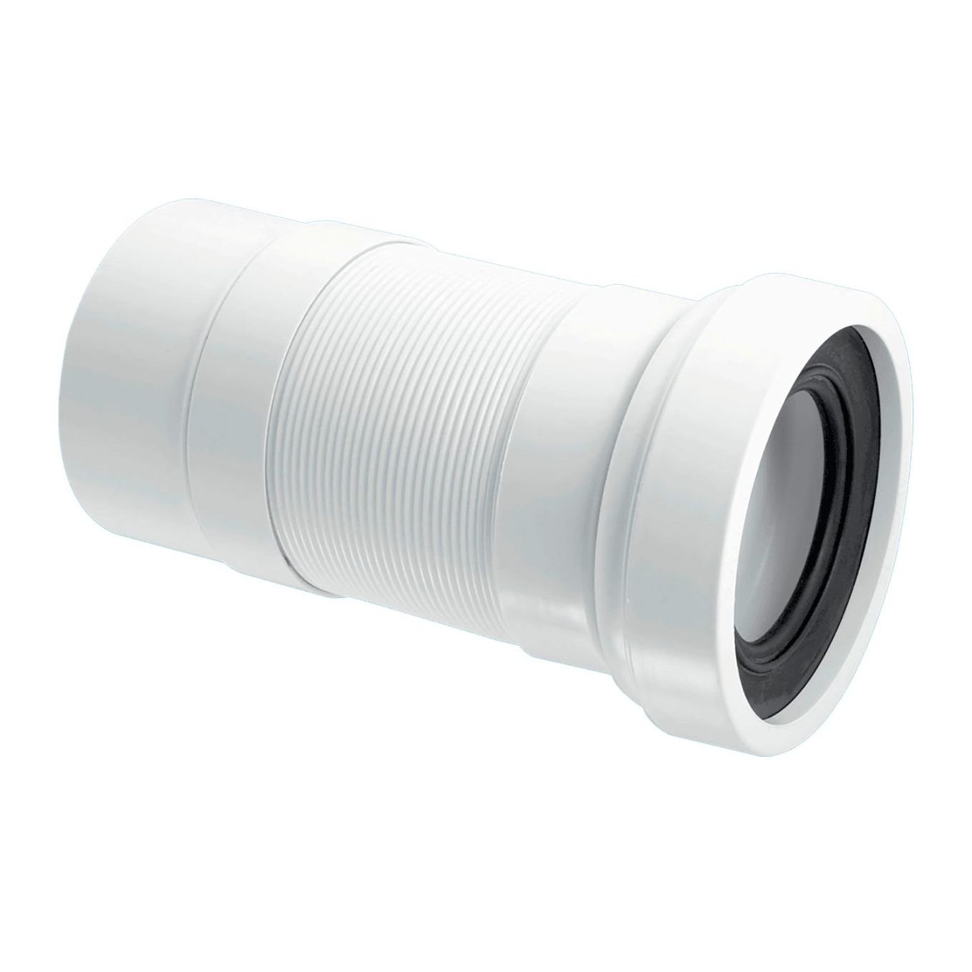 Straight Flexible WC Pan Connector