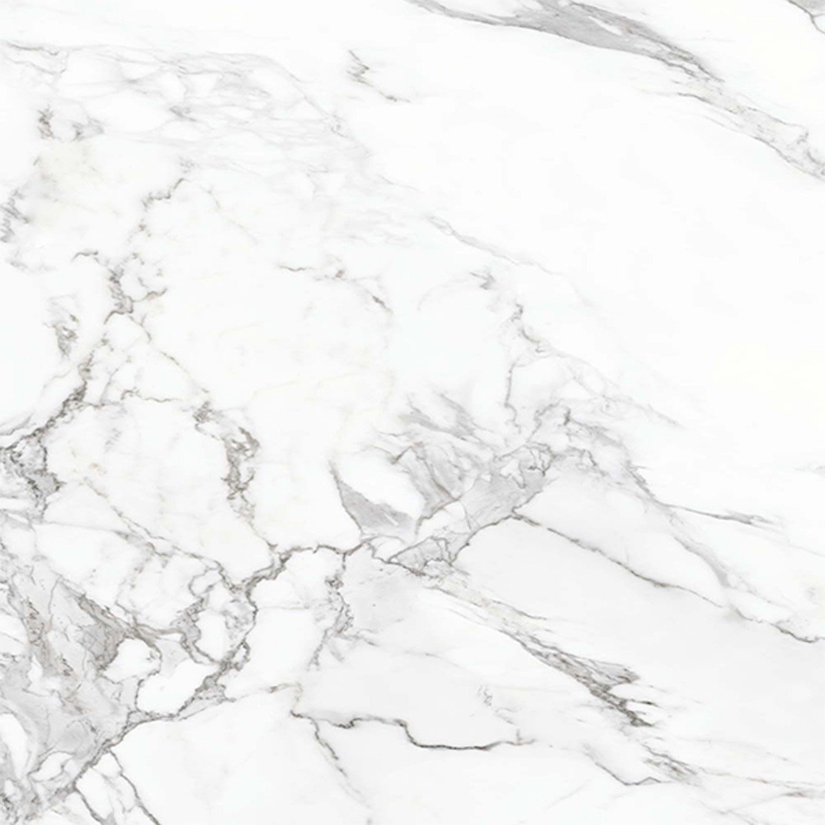 Infinite Marble White Gloss Porcelain Tile 600x600mm