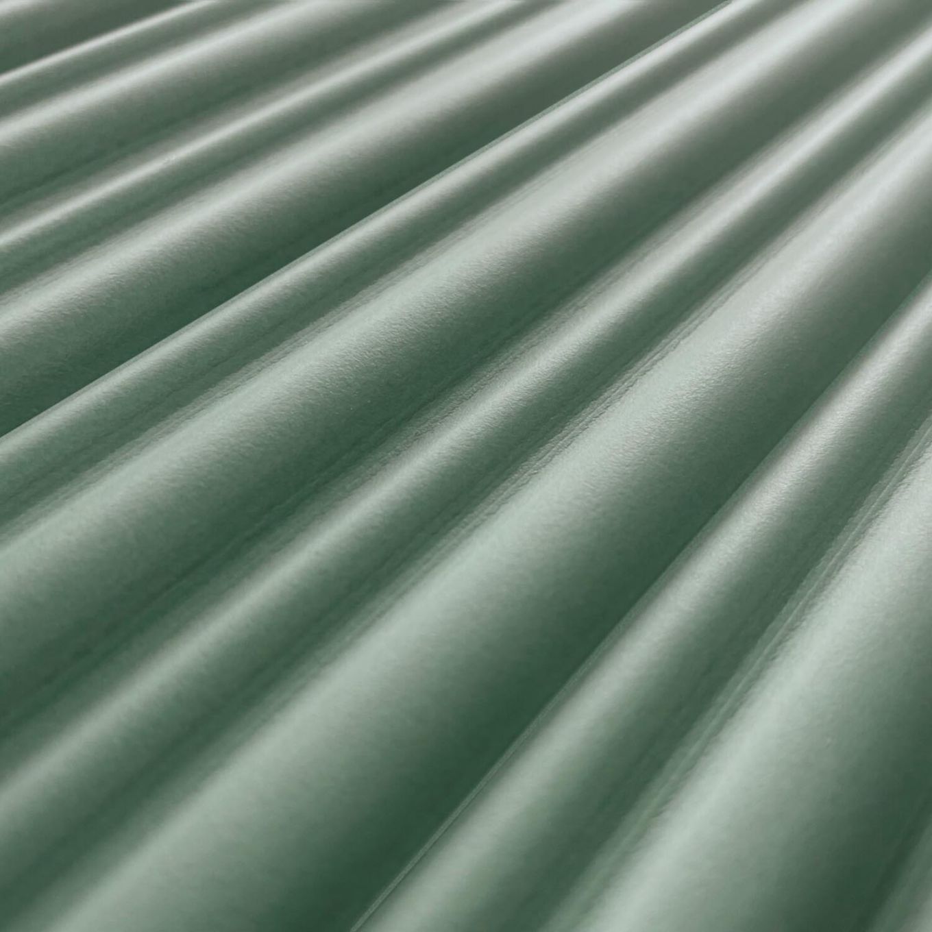 Prism Ribbed Green Matt Ceramic Brick Tile 200x50mm