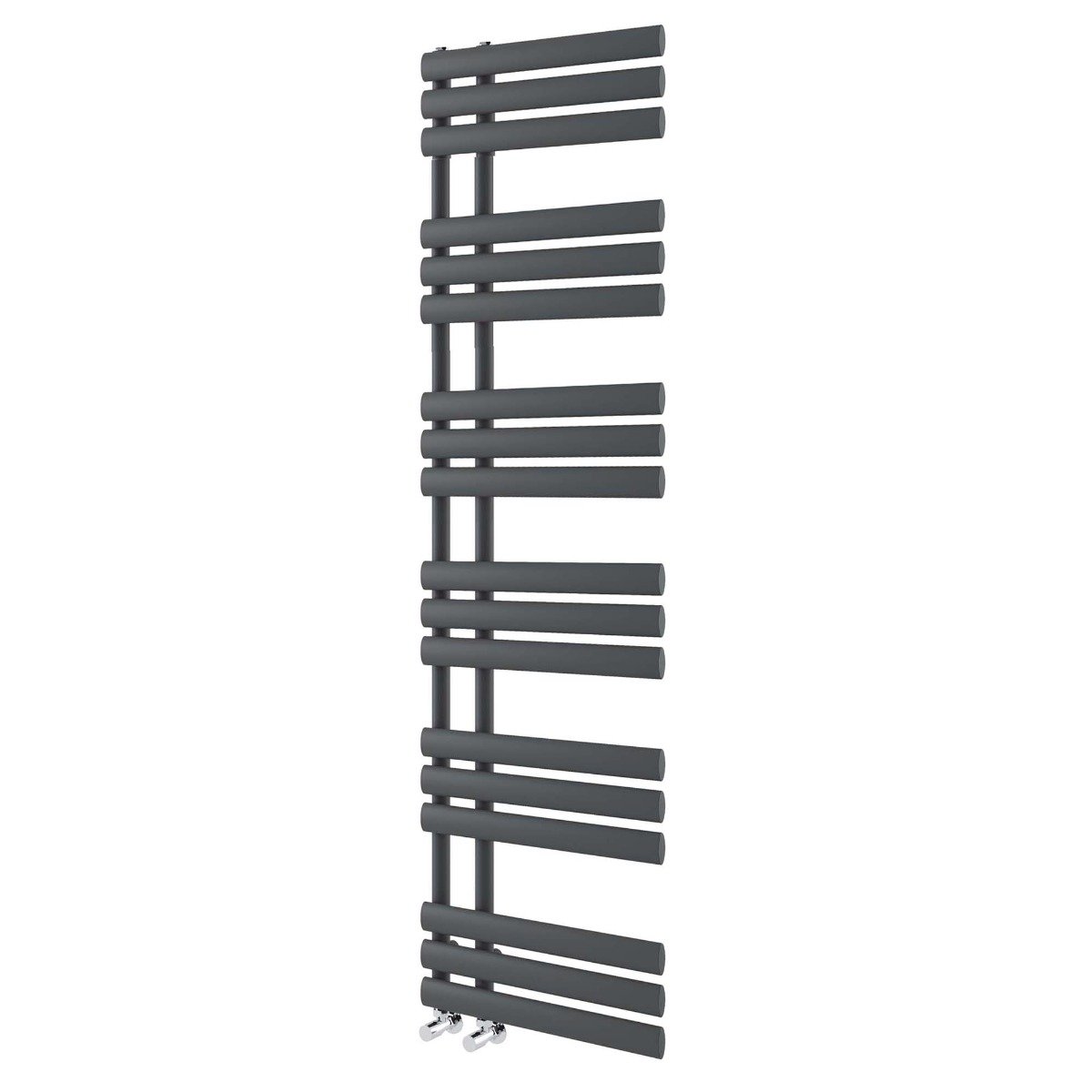 Rayner Grey Designer Heated Towel Rail 1750x500mm