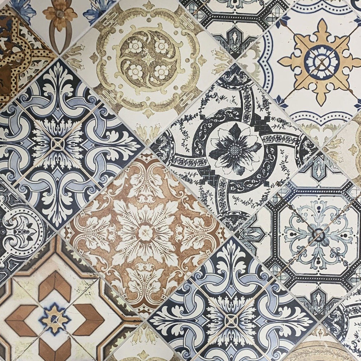 Aramean Matt Beige Porcelain Tile 200x200mm
