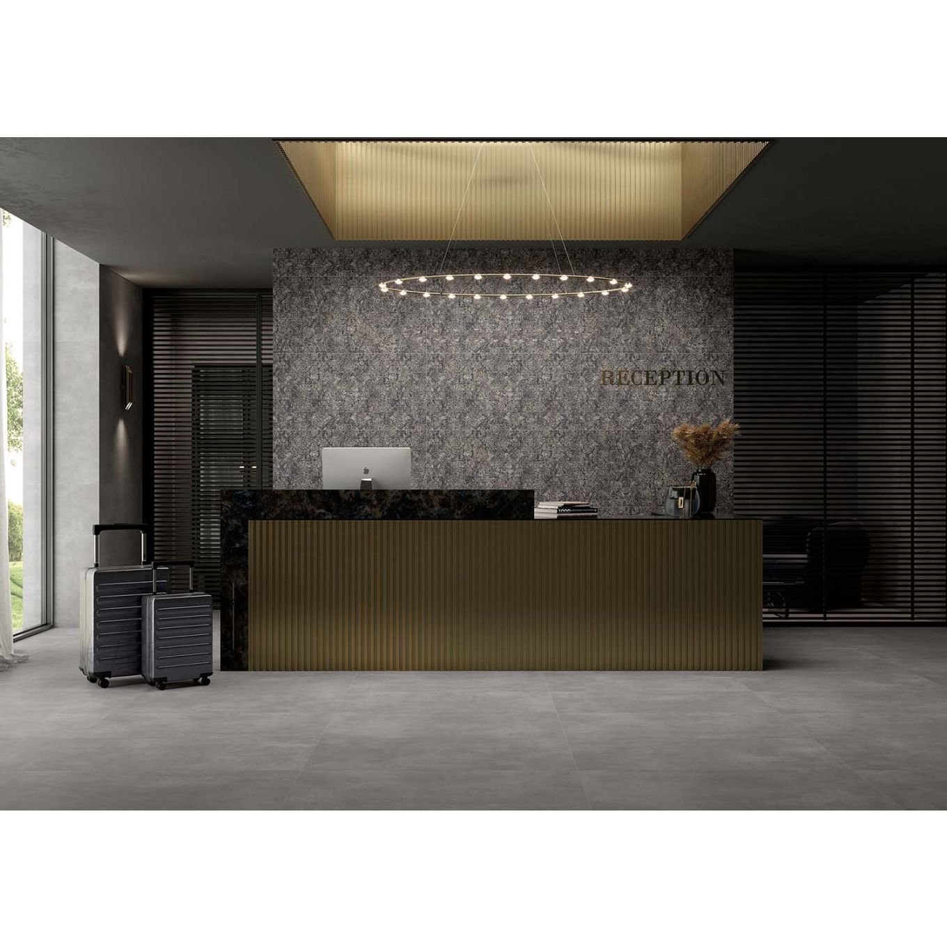 Bonito Paint Matt Porcelain Tile 1200x600mm