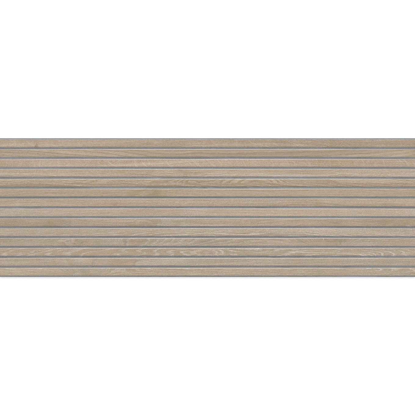 Madera Decor Haya Matt Ceramic Slatted Wood Tile 1200x400mm