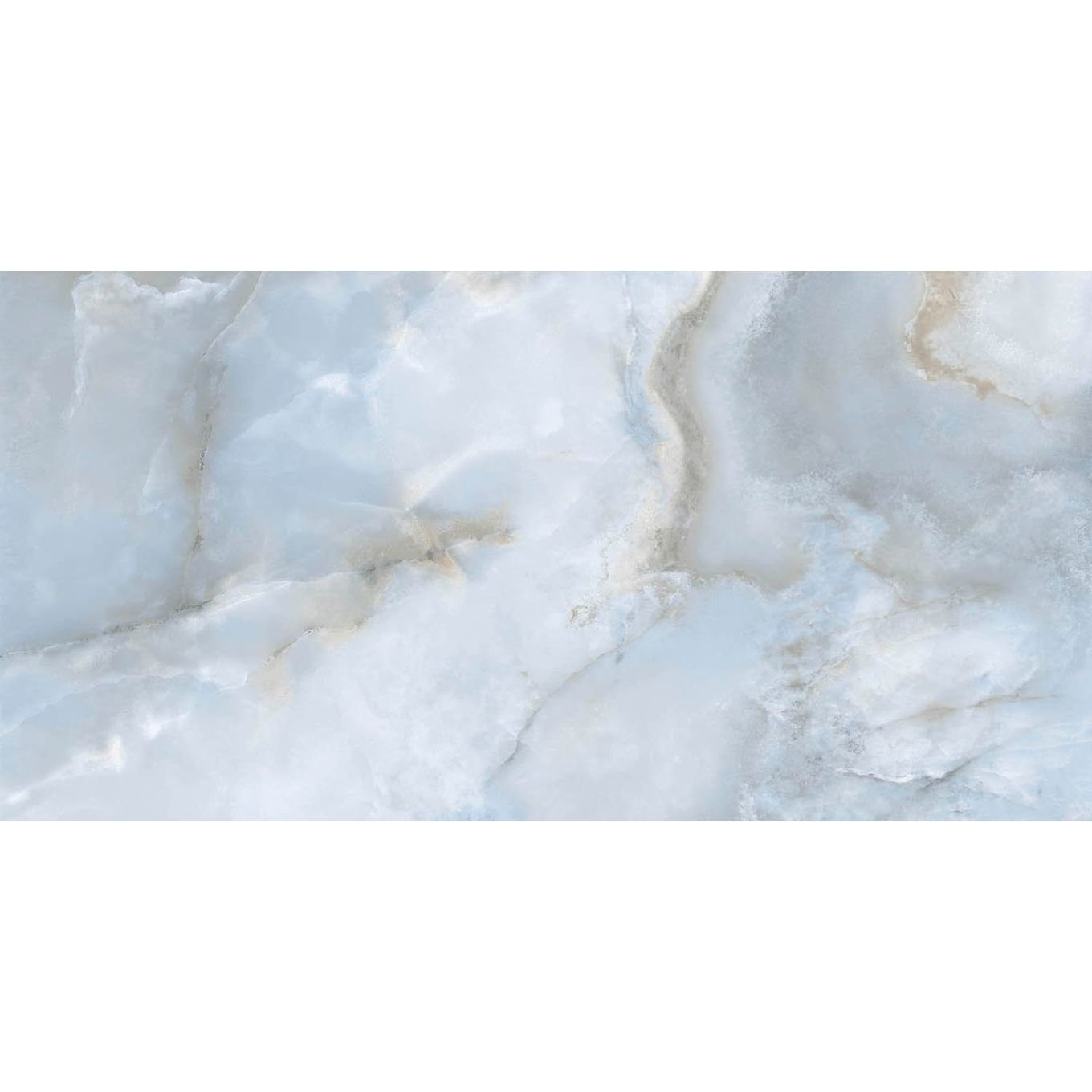Osaka Pearl Super Polished Porcelain Onyx Tile 600x1200mm (PRICE PER SQ/M)