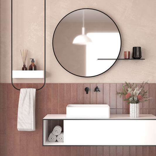 Navajo Burdeos Matt Porcelain Brick Tile 75x300mm