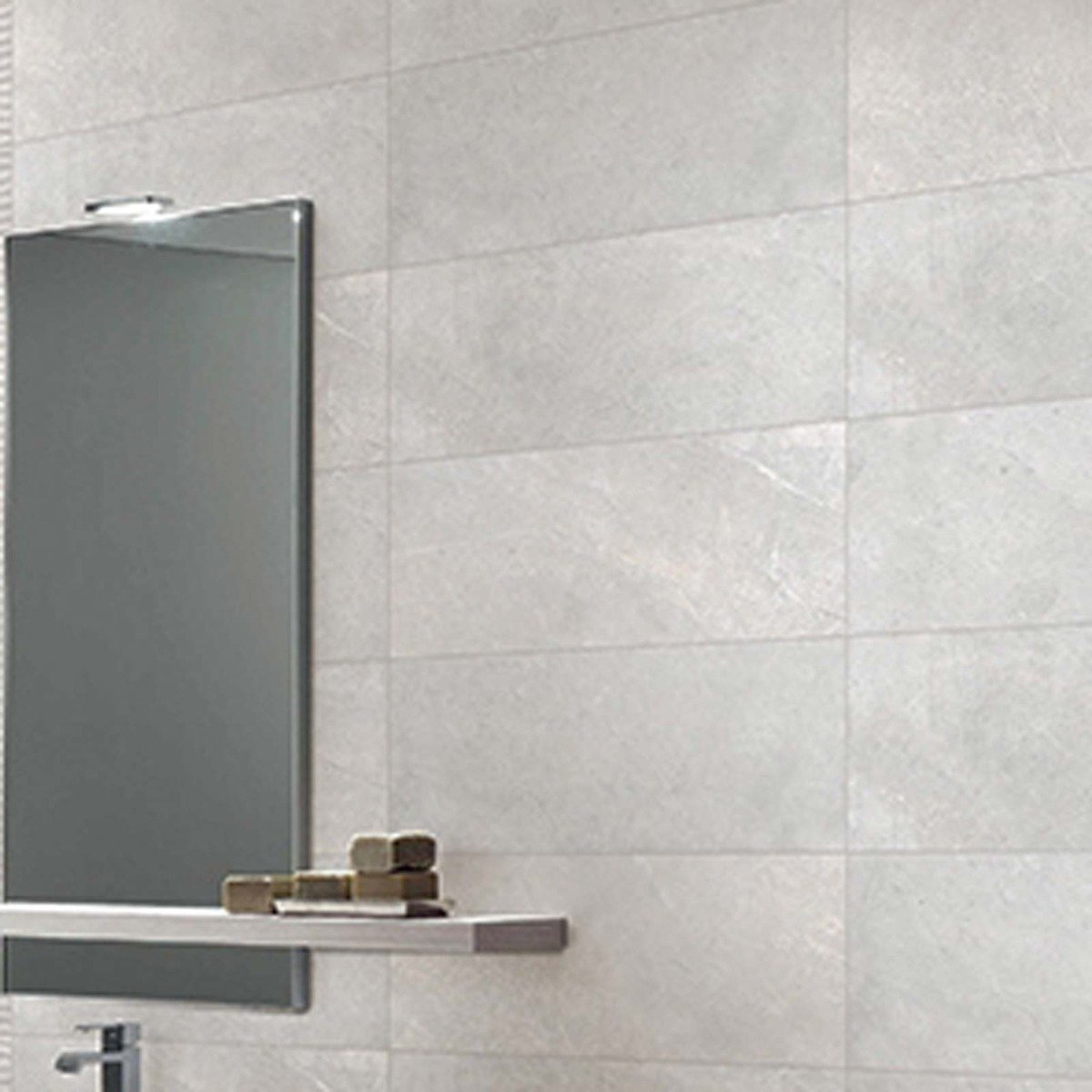 Gerico Grey Gloss Ceramic Tile 200x600mm