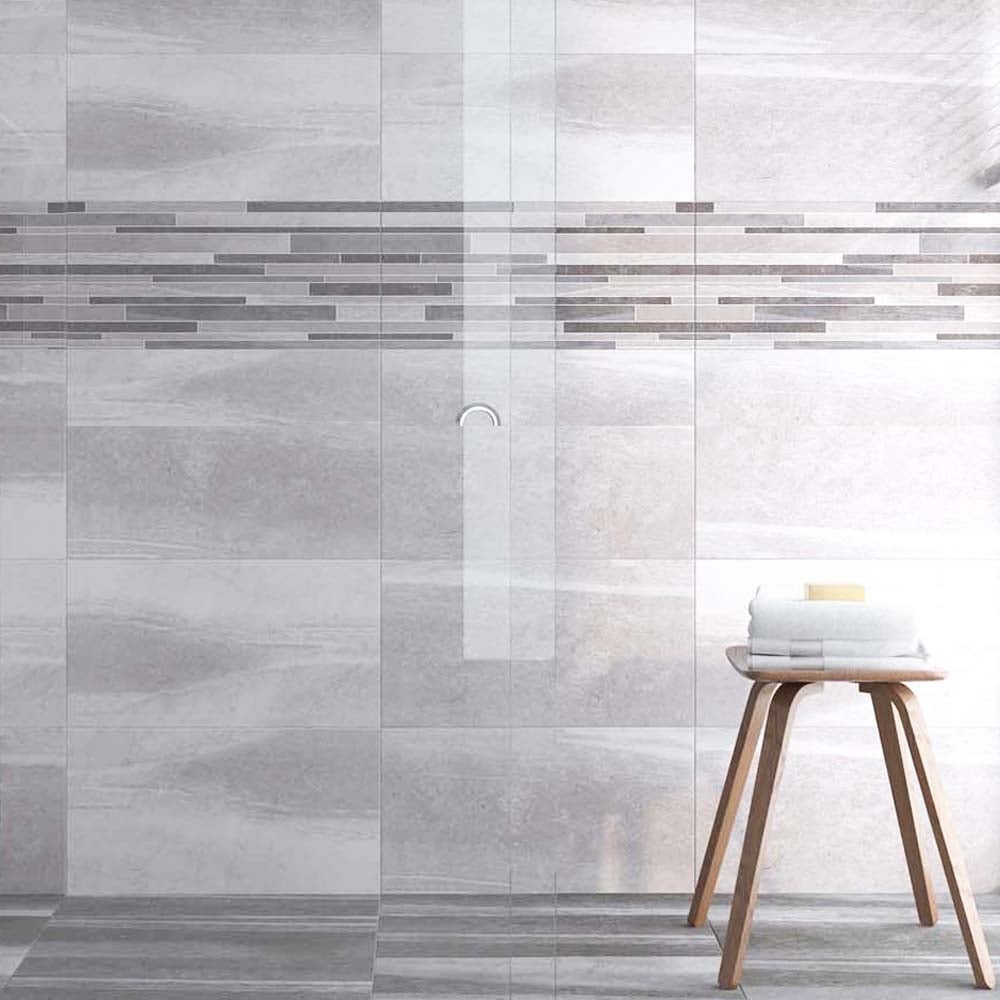 Concord Light Grey Matt Porcelain Tile 300x600mm