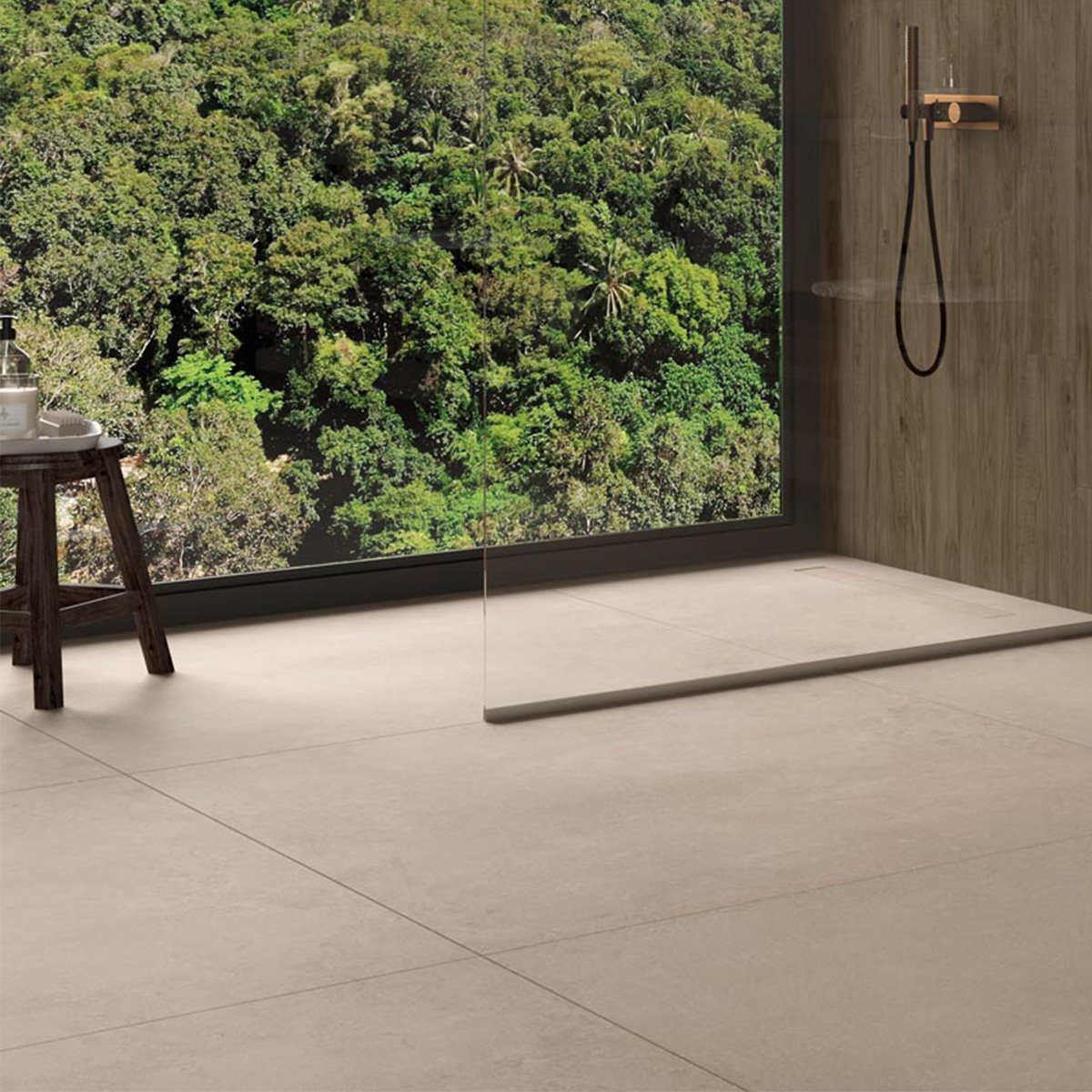 Hamburg Griege Matt Porcelain Tile 900x900mm