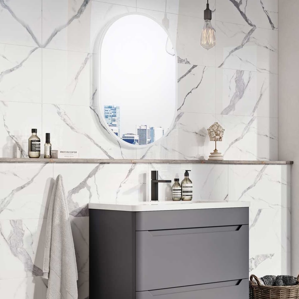 Halle Oval Illuminated LED Mirror