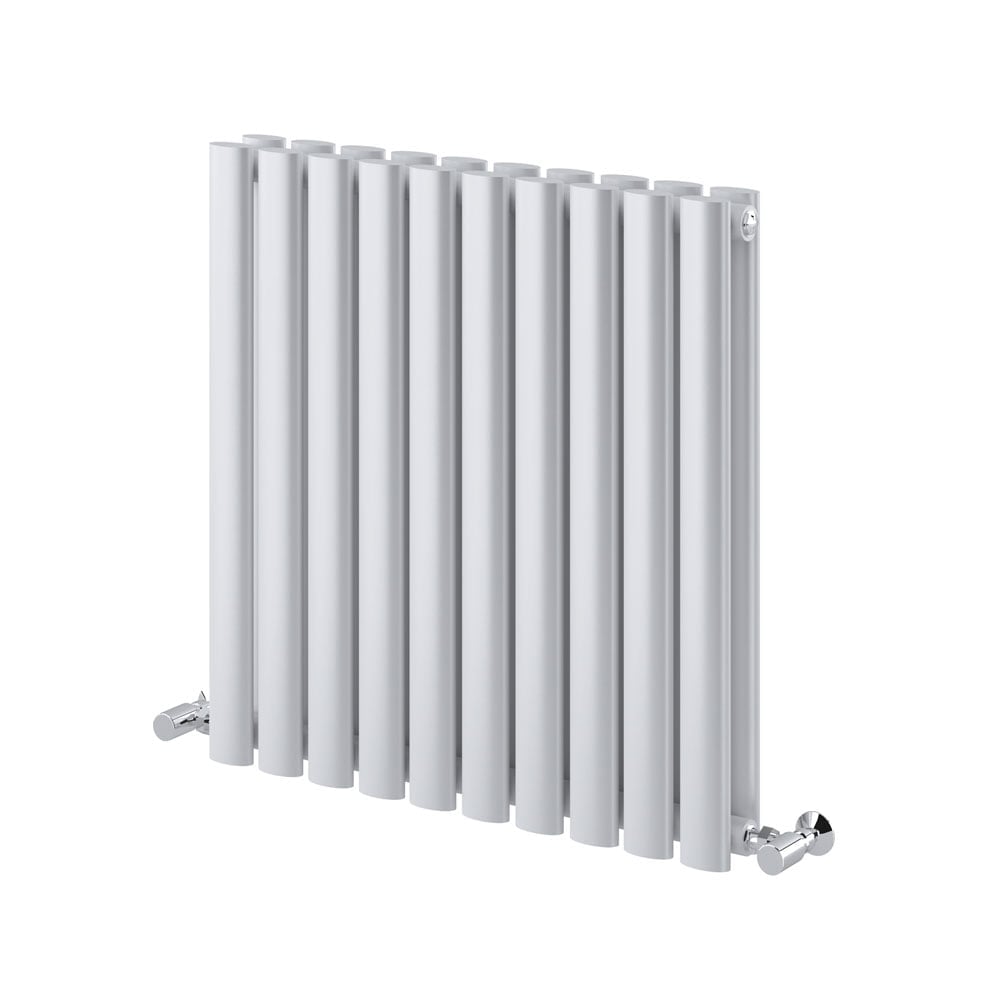 Islington White Double Horizontal Radiator 600x590mm