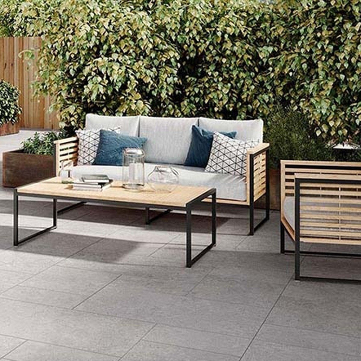 Oraki Grey Matt Porcelain Tile 600x1200mm
