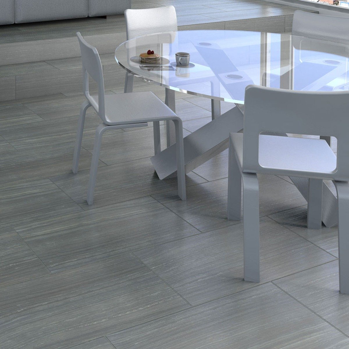 Espada Carbon Rectified Polished Porcelain Tile 300x600mm