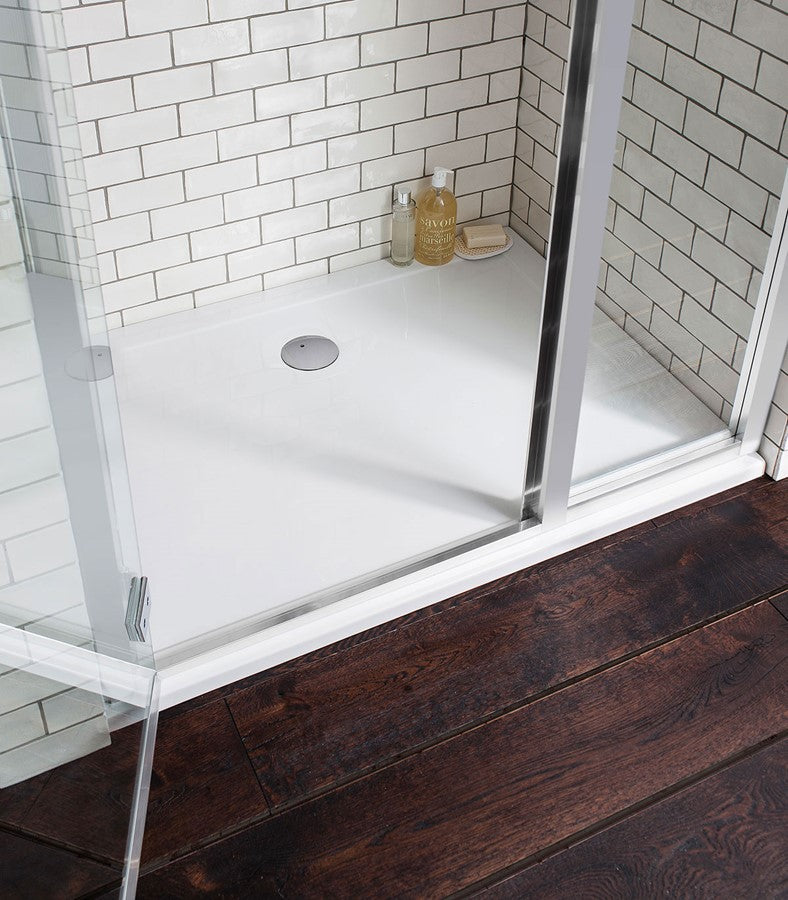 Rectangular 35mm Anti-Slip Acrylic Shower Trays