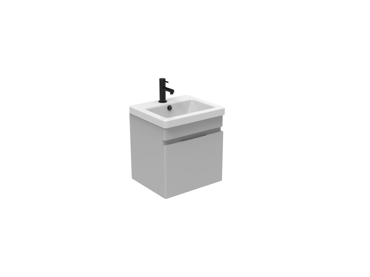 AIR 40cm 1 door wall mounted unit