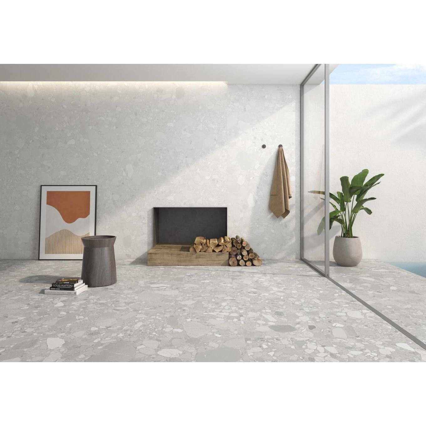 Denver Blanco Matt Porcelain Tile 600x600mm