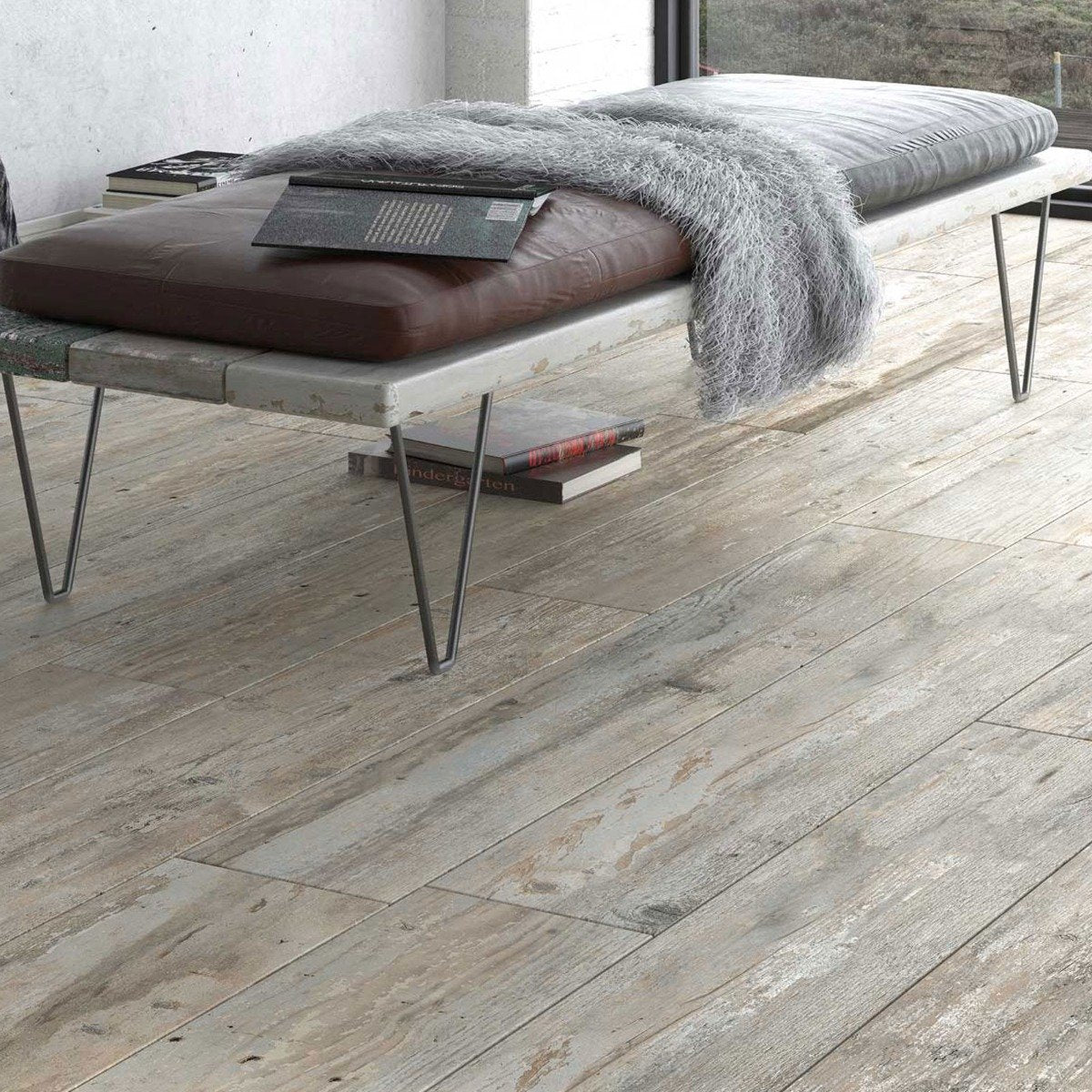 Wildwood Beige Wood Effect Tile 200x1200mm