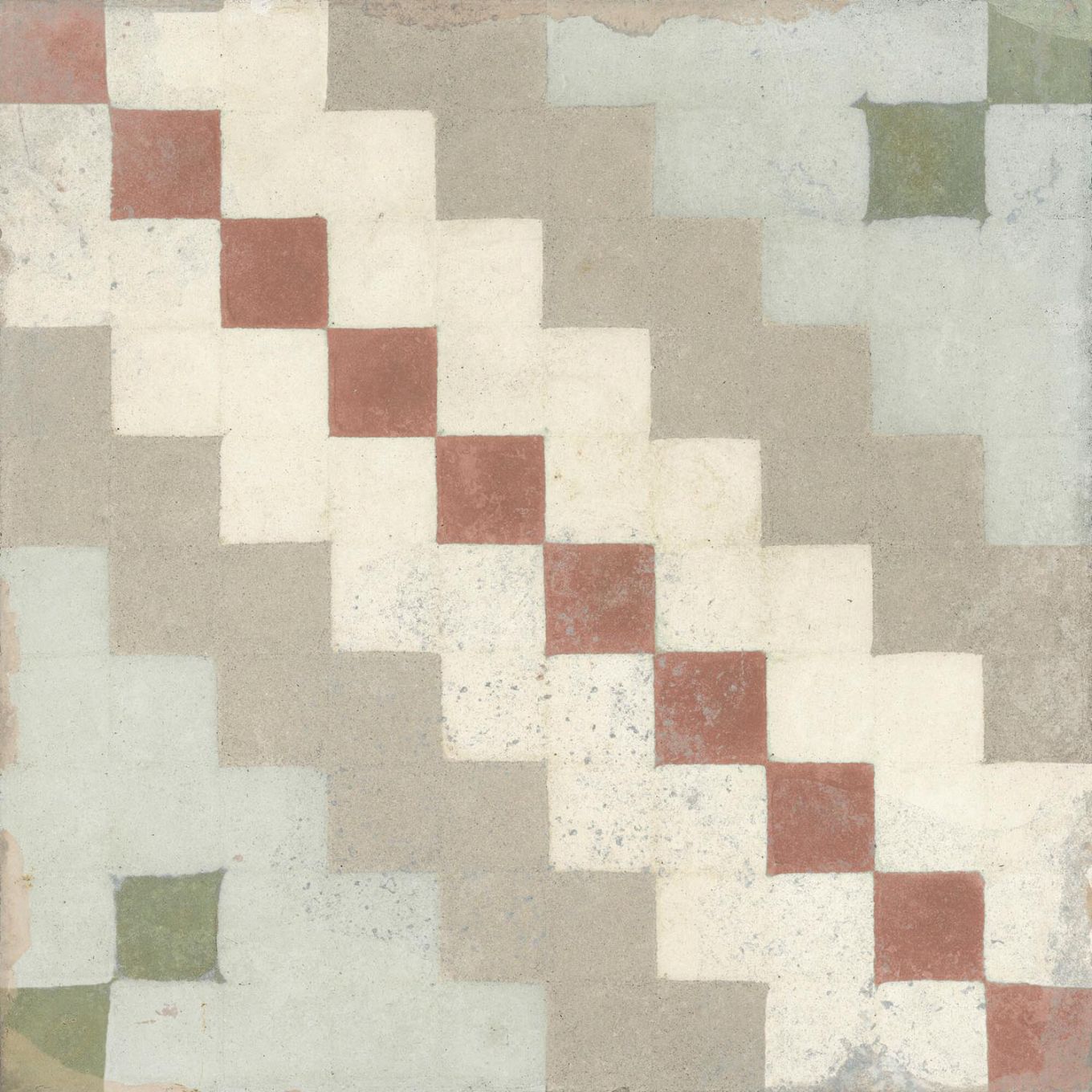 Machu Ruzafa Matt Porcelain Patterned Tile 223x223mm