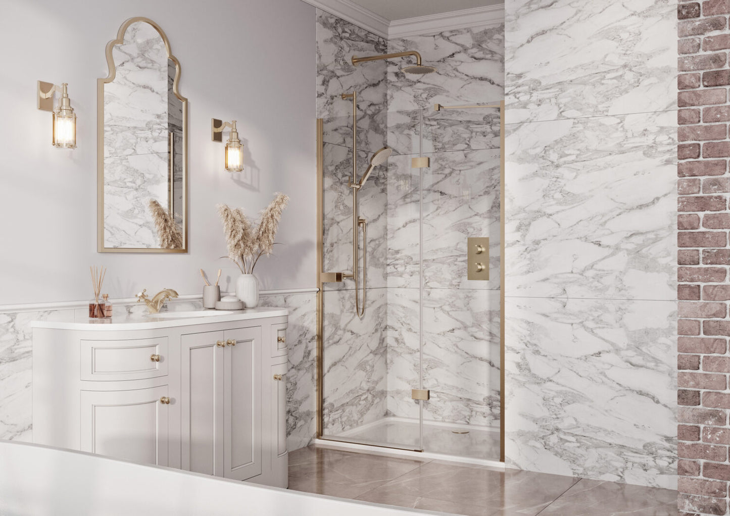 Athena Hinged Door 1200