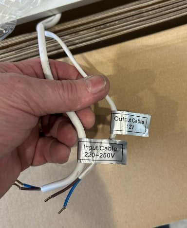 AUSTEN 60cm 2 door electric mirror cabinet