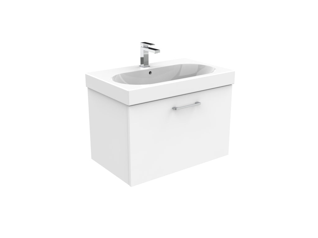 AUSTEN 72cm 1 drawer wall mounted unit