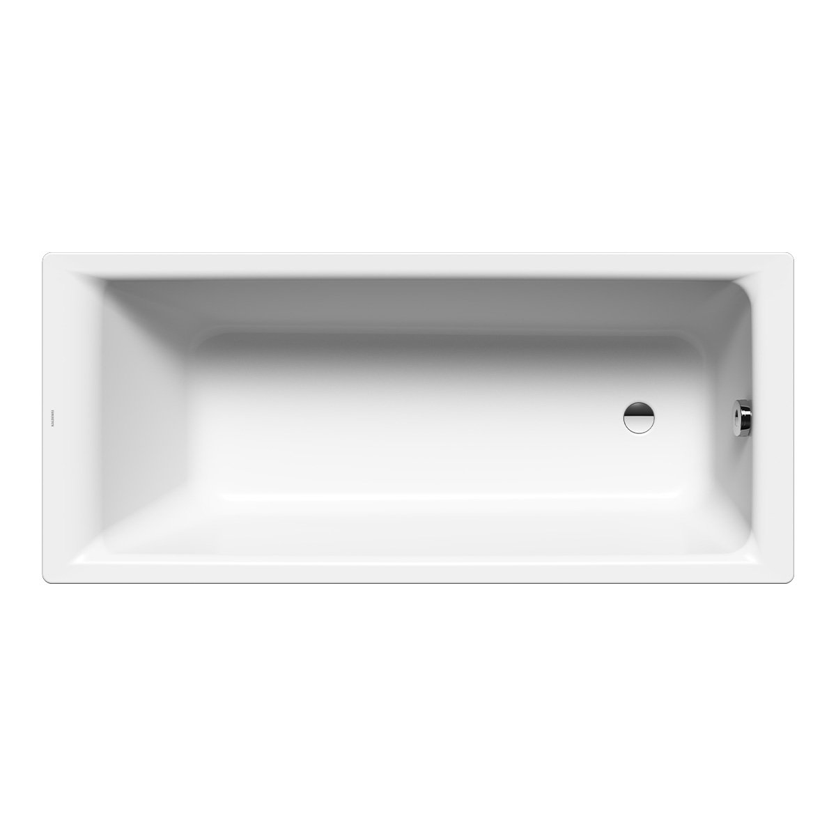 Kaldewei Puro Single Ended Steel Bath 0TH - 1800x800mm