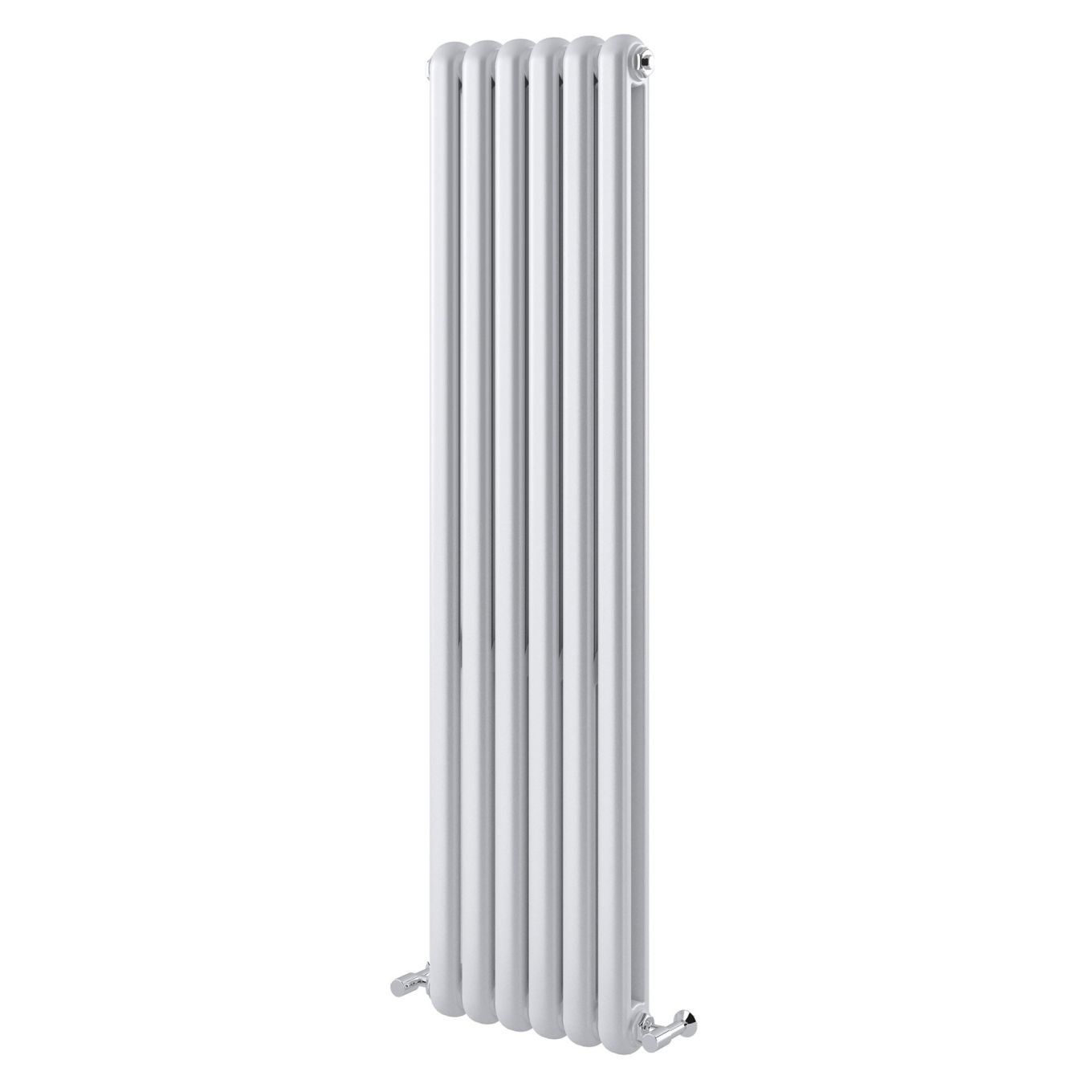 Etam White Vertical Column Radiator 1500x380mm
