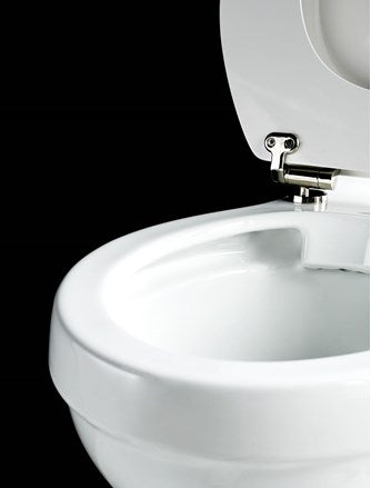 Rimless Close Coupled WC with 520 Lever Cistern