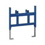 Wall hung bidet frame system