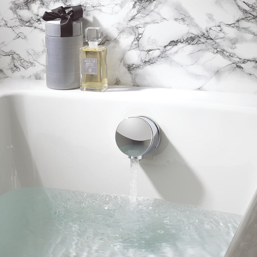 Bath click clack waste with filler