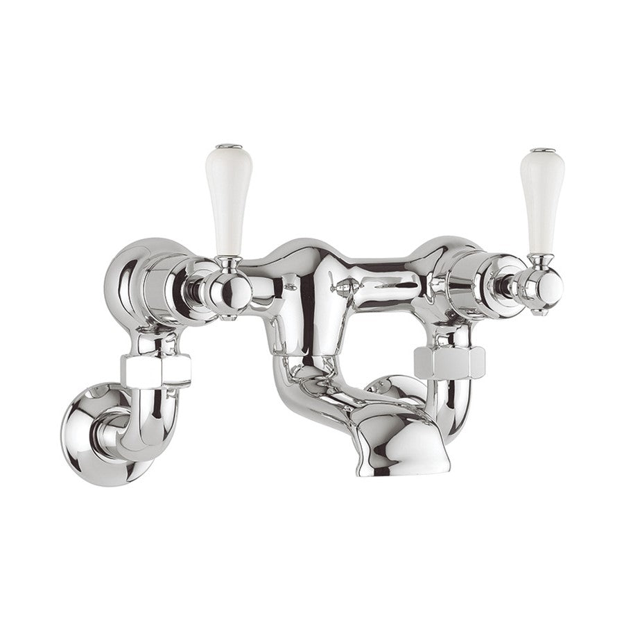 Belgravia Lever Bath Filler with Wall Unions