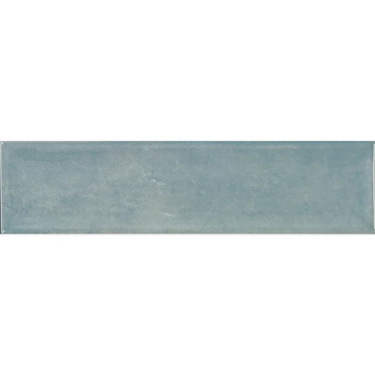 Navajo Mar Gloss Porcelain Brick Tile 75x300mm