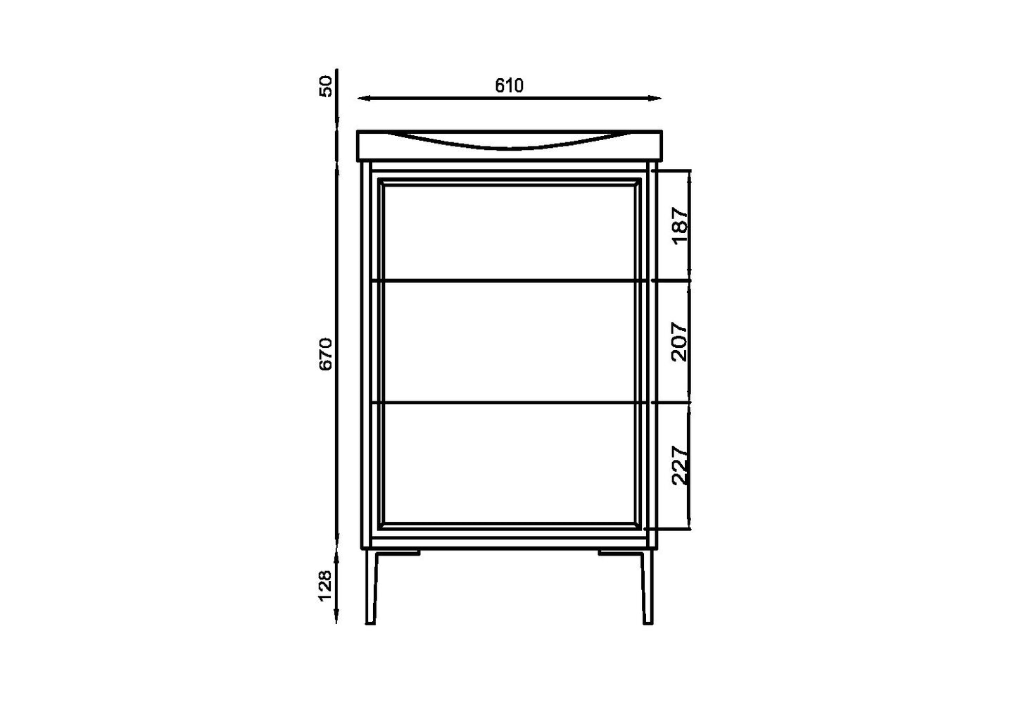 Bota 600 Cabinet