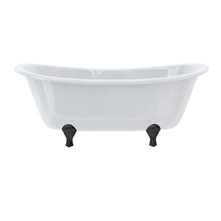 Bateau Double Ended Bath with Luxury Feet