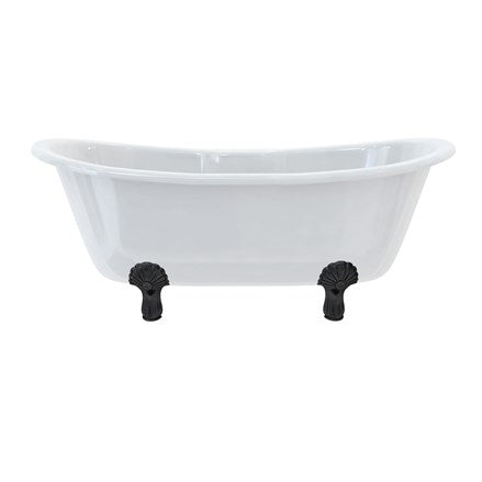 Bateau Double Ended Bath with Luxury Feet