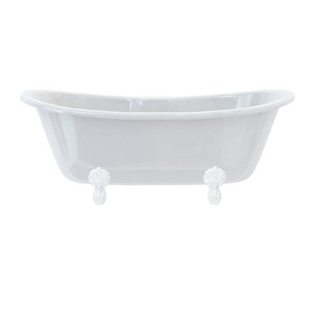 Bateau Double Ended Bath with Luxury Feet