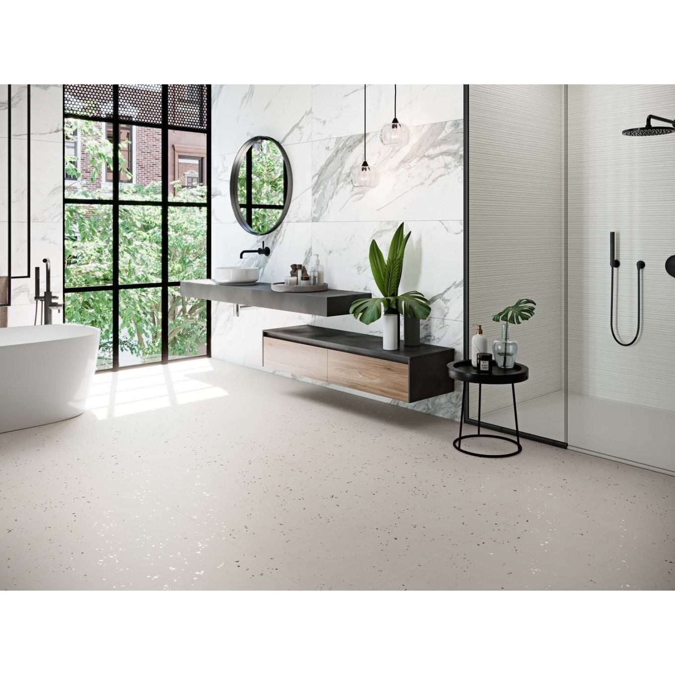 Dante Blanco Matt Porcelain Tile 1000x1000mm