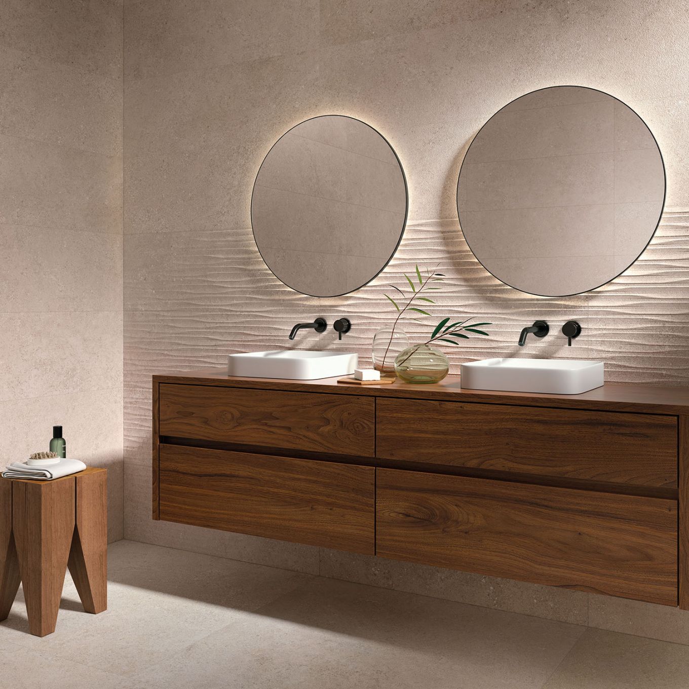 Cragstone Sand Decor Matt Ceramic Tile 1000x333mm